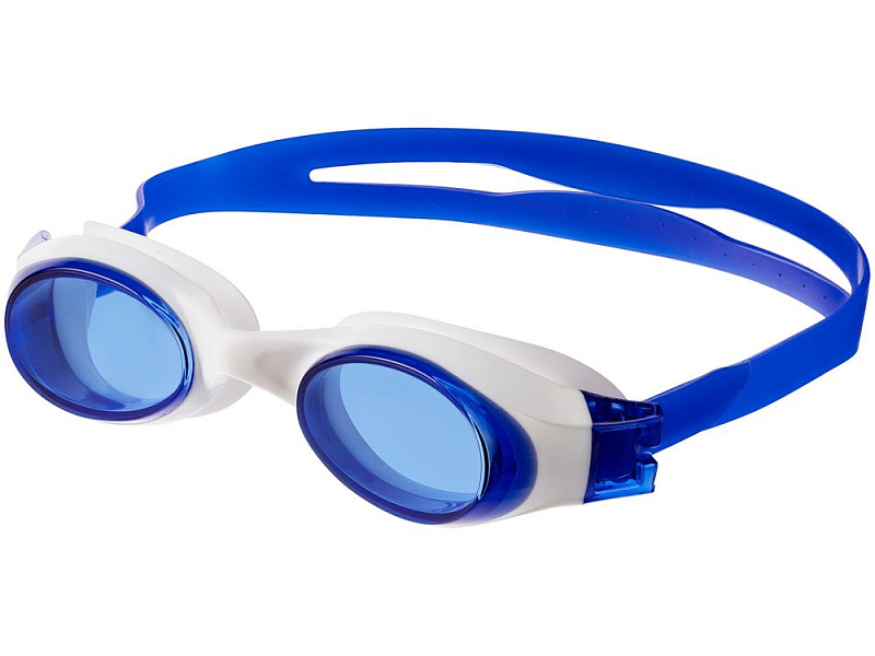Очки для плавания Swimatic, синие с белым