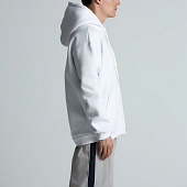 Толстовка унисекс оверсайз Zippy, белая