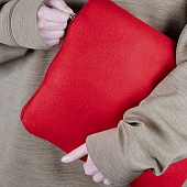 Дорожный плед-подушка Pathway 2, красный