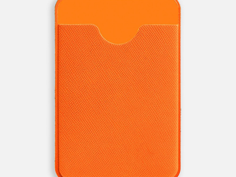 Чехол для карты на телефон Devon, оранжевый