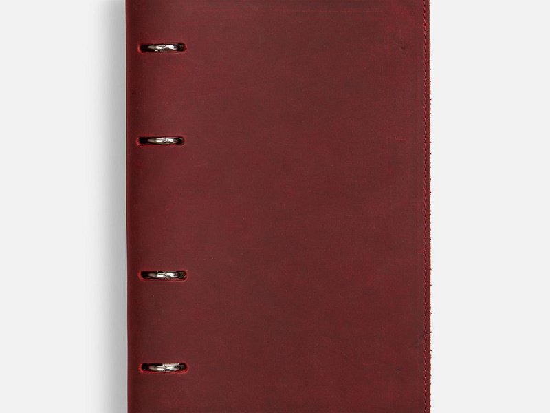 Ежедневник inStream, недатированный, красный