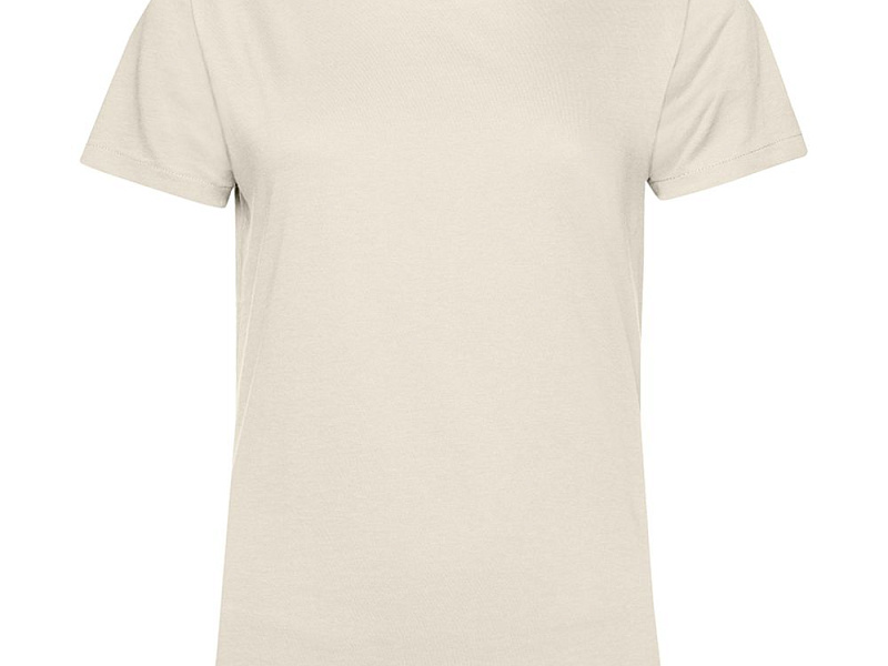 Футболка женская E150 Inspire (Organic), молочно-белая