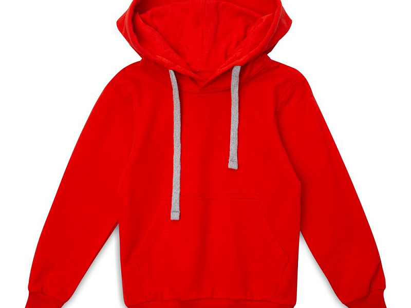 Толстовка с капюшоном детская Kirenga Kids, красная