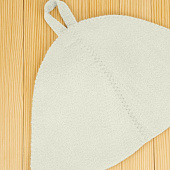 Банная шапка Heat Off, белая