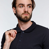 Рубашка поло мужская Adam, темно-синяя