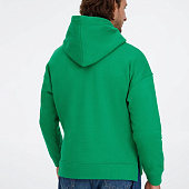 Худи оверсайз унисекс Tolla, зеленое