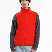 Жилет флисовый унисекс Nesse, красный