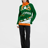 Джемпер на заказ Tricksy Net Reglan, акрил