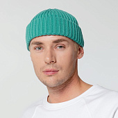 Шапка Hipsta, бирюзовая (тиффани)