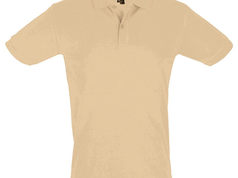 Рубашка поло мужская Perfect Men 180, песочная