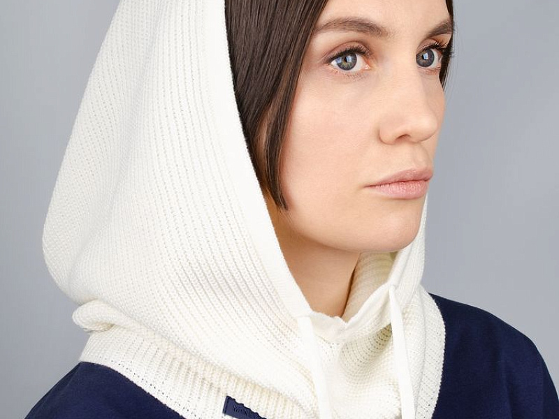 Капор-капюшон Zaliv, молочный