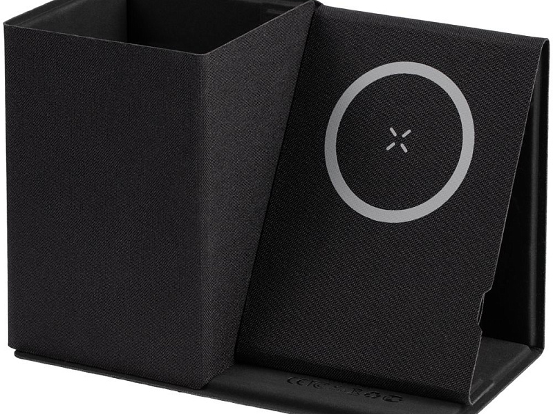 Настольный органайзер Midstream с зарядкой и стаканчиком для ручек