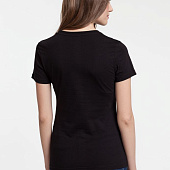 Футболка женская «Ван-Пакман», черная