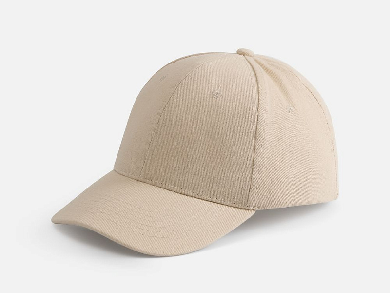 Бейсболка Buffalo, бежевая