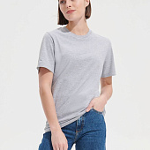 Футболка унисекс Tuner, светло-серый меланж