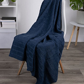 Плед Trenza, синий