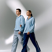 Анорак флисовый унисекс Fliska, голубой