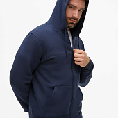 Толстовка унисекс Stone, темно-синяя