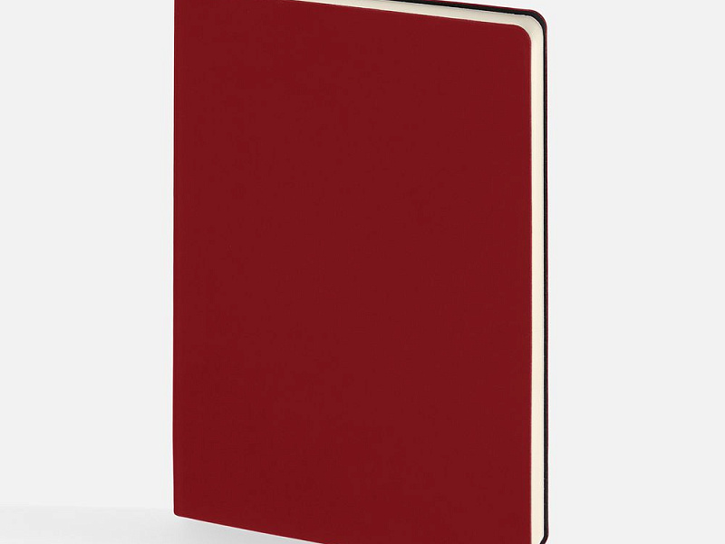 Ежедневник Flex Shall New, недатированный, красный