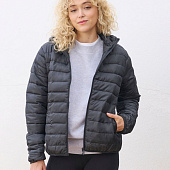 Куртка с капюшоном женская Stream Women, черная