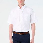 Рубашка мужская с коротким рукавом Brisbane, черная