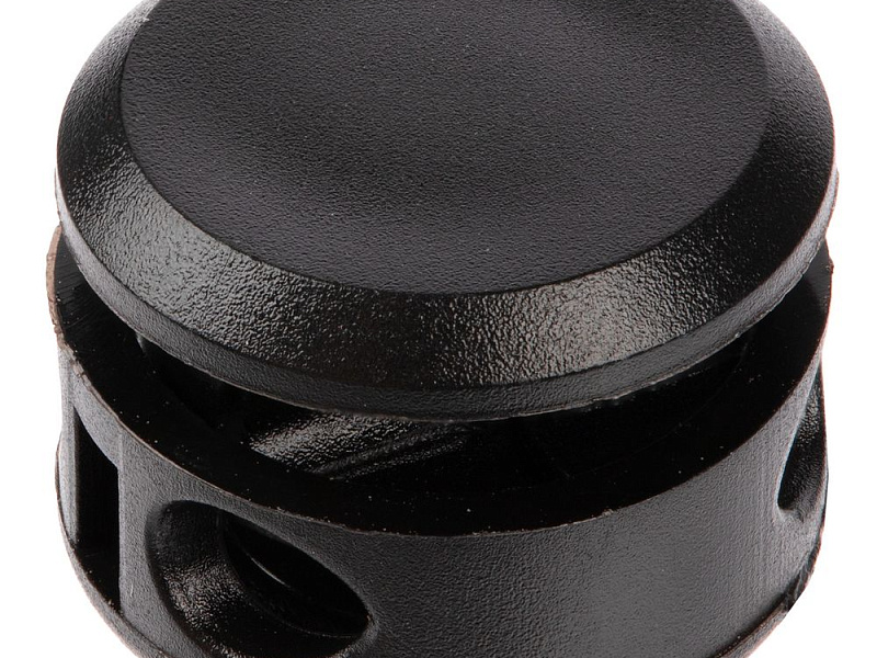 Двойной фиксатор для шнура Brogy, черный