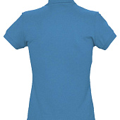 Рубашка поло женская Passion 170, ярко-бирюзовая