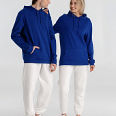 Толстовка с капюшоном унисекс Hoodie, ярко-синяя