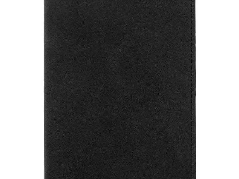 Обложка для паспорта Nubuk, черная