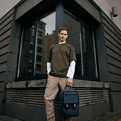 Рюкзак Backdrop, черно-синий