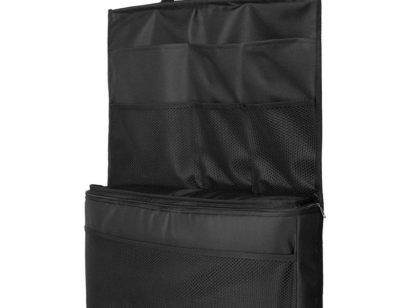 Органайзер с термоотделением на спинку сиденья Cool Rider, черный