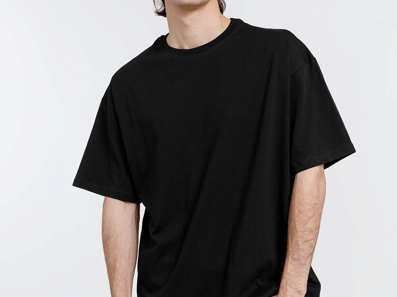 Футболка оверсайз унисекс Big Haul, черная