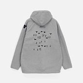 Анорак унисекс Oblako, светло-серый