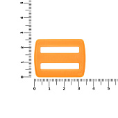 Пряжка — регулятор ремня Fermo, оранжевый неон