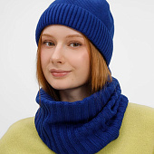 Шапка ComFleece, темно-синяя (кобальт)