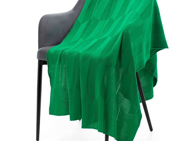 Плед Rombus, зеленый