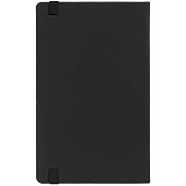 Блокнот Shall, в линейку, черный