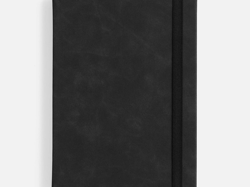 Ежедневник Urban Hard, недатированный, черный