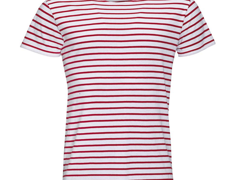 Футболка Miles Men белая с красным