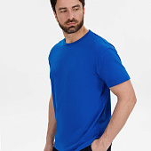 Футболка унисекс T-Bolka 180, ярко-синяя