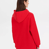 Худи оверсайз унисекс Outshine, красное