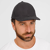 Бейсболка Buffalo, темно-серая (графит)