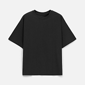 Футболка унисекс оверсайз T3, черная