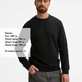 Толстовка унисекс Sully, черная