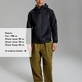 Куртка унисекс Nordvind WR, черная