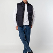 Жилет Warm темно-синий