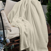 Плед Plush, бежевый