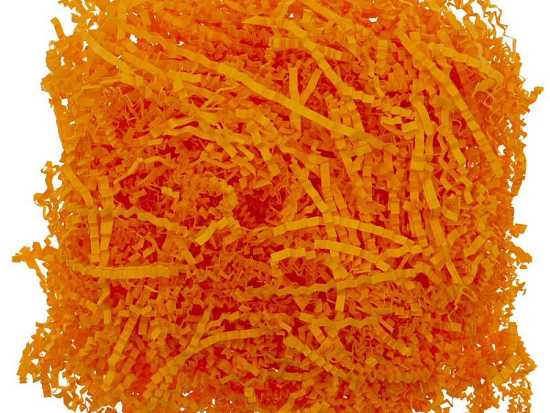 Бумажный наполнитель Chip, оранжевый неон