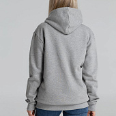 Толстовка на молнии с капюшоном Siverga Heavy 2.0, серый меланж