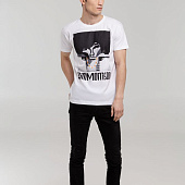 Футболка «Меламед. Jim Morrison», белая